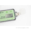 Logger a temperatura USB a catena del freddo con LCD